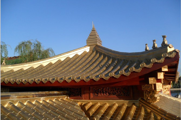 銅瓦金屬仿古瓦